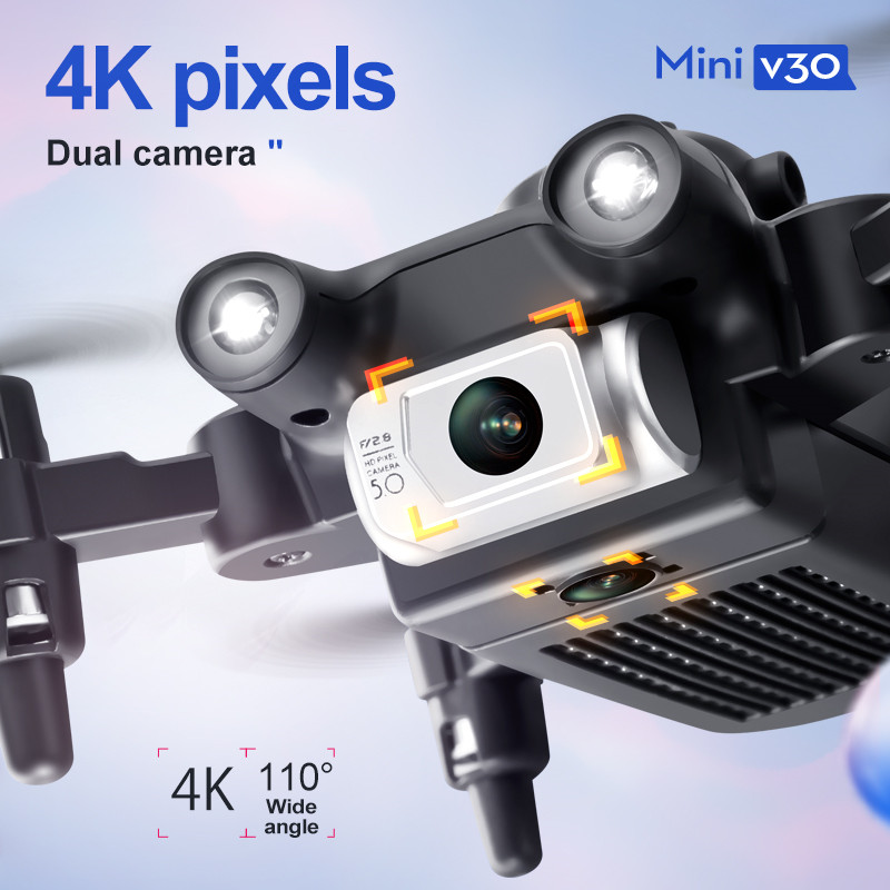 Mini Dron V30 WiFi FPV con cám - Drone Remote Controller Lanyard reseña y precio