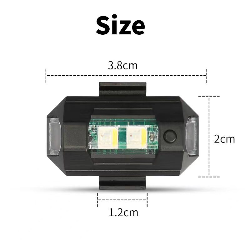 Luces para motocicleta, luz es - Drone Beacon Light reseña y precio