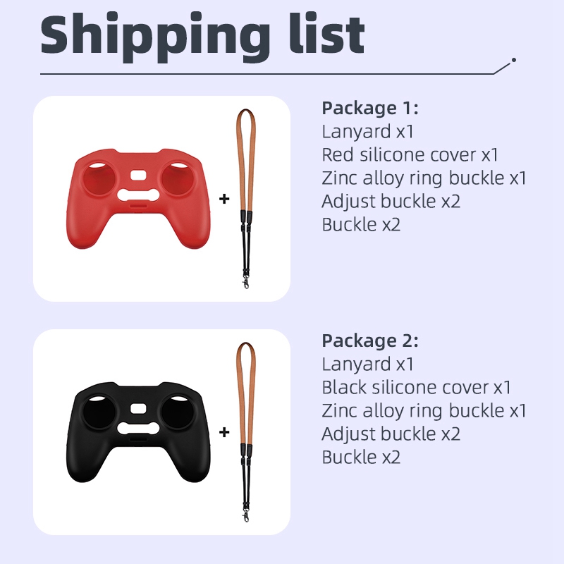 AB25 - Funda de Silicona para  - Drone Remote Controller Lanyard reseña y precio